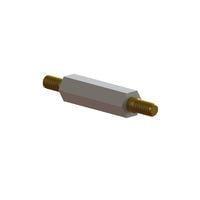 Essentra Components HSM4-8-15-3 Hex Standoff,Thrd ML/ML,Wht,15MM Spc