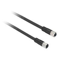 Telemecanique XZCPV1141L5 Sensor Cables / Actuator Cables CORDSET PVC FEMALE M12 4P STR 5M