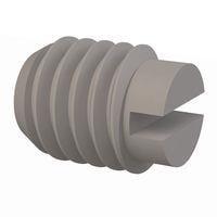 Essentra Components 011032S018 Set Screw Set Screw, Slotted Head, #10-32 Thread, 3/16 Lg