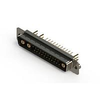EDAC 627-25W3224-7NA Mixed Contact D-Sub Connectors Vertical Combo Dsub