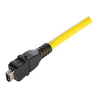 HARTING 09451822563 IX Industrial Cable Connector ix Industrial 8A-PP-3 plug SL-I22