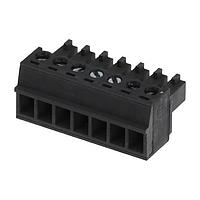 Molex 39510-0007 Plugs 3.81MM EURO PLUG RA URO PLUG RA BLK 7CKT