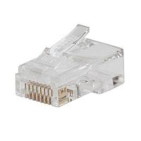 Klein Tools VDV826-729 Connector Kits Pass-Thru Modular Data Plugs RJ45-CAT6, 10-Pack