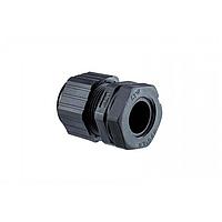 Amphenol LTW CSG-07G001 Cable Glands, Strain Reliefs & Cord Grips Cable Gland, Screw Thread Type, Long Body, Plastic, Black, PG7, Screw Thread, F4.5 - F6.5mm