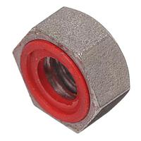 APM HEXSEAL M6 AJ6 SS Screws & Fasteners SEELNUT, M6 X 1 ADJ A SEEL, SILICONE, 1 S.S.