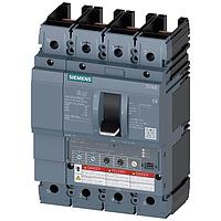 SIEMENS 3VA61107HM410AA0 System Protection BRKR 3VA61 4P 100A 100KA ETU3-LIG