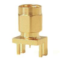 Mueller BU-1420801811 RF Connectors / Coaxial Connectors CONN SMA JACK STR. 50 OHM EDGE MOUNT