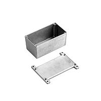Bud Industries CU-5477-B Enclosure Econobox with Mounting Bracket Cover Black (7.4 X 4.7 X 1.5 In)