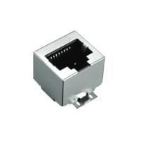 Kycon GTVX-SMT-S-88-50 Modular 8P SMT VERT SHLD 50U GOLD