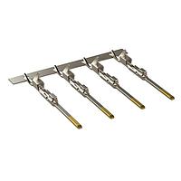 Amphenol SINE Systems SC000571G30 Headers & Wire Housings Pin contact, signal, 1.0x0.64mm, stamped & formed, 20-22AWG, 30 " gold plating