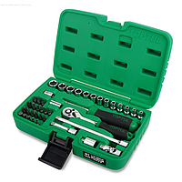 TOPTUL GCAI4102 Professional Grade 1/4" DR. Flank Socket Set (41 pcs)