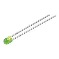 American Bright LED BL-BGE1V5D-AT Single Color LEDs 3MM YELLOW GREEN DIFFUSED LENS