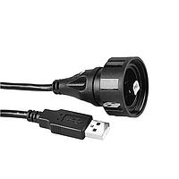 Bulgin PX0840/B/2M00 USB 2.0 2M SEALED B-STD A