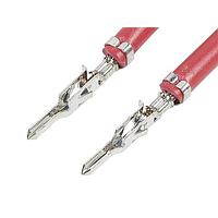 Molex 215342-2122 Pre-Crimped Lead MINI-FIT JR. M-M 150MM 16 AWG RD Sn