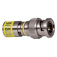 Klein Tools VDV813-613 Connectors Universal BNC Compression Connectors RG6-R6Q 35-Pack