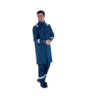 Penta ARCBLOUSE11-B-BR-M Arc Flash coat with retroreflective tapes (Size M)