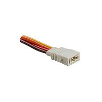 Amphenol LTW SSL11-J4LJ0-022A03 Lighting Connectors SSL 1.1, Plastic, 3A, 04 pins, Jack Connector, Straight, Crimp, Field Installable
