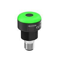 Banner Engineering K30PAF100AMGRY4Q Beacons K30 Pro with Pro Editor: 3-Color RGB Adjustable-Field Sensor; Voltage: 10-30 V dc; Housing: Polycarbonate; IP65; Range: 100 mm; Bimodal, NO, Momentary; Colors: Multicolor; 5-pin M12 Integral QD