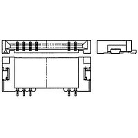 KYOCERA AVX 046227010100829+ Connectors 1.0mm Pitch 10pos RA Dual Sld Lock Au