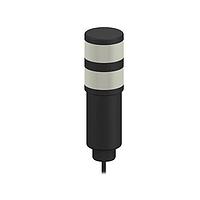 Banner Engineering TL50HZBRQP Tower Lights High Intensity Tower Light: 2-Color Indicator; Voltage: 100-240 V ac; Environmental Rating: IP67; Colors: Blue Red; 150 mm (6 in) Micro PVC Pigtail QD