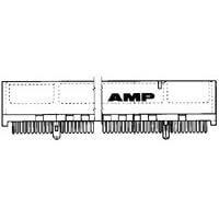 AMP Connectors - TE Connectivity 5650231-1 Without Flanges CONNECTOR ASSEMBLY DUAL POSITIONS .050