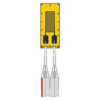 OMEGA KFH-6-120-C1-11L1M2R Pre-Wired Strain Gauges for Easy Installation (Wire Leads, 120 Ω, 8 Vac)