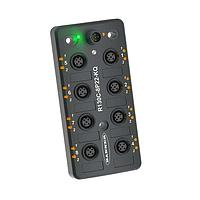 Banner Engineering R130C-8P22-KQ IO-Links R130C Series: 8 port Discrete PNP IO-link Hub; IO-Link Interface; 4-pin M12 QDs