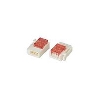 3M 37A03-E121-W00 FL 500 Connectors 3M Mini-Clamp III Connector, Wiremount Plug, 3 position, 30-24 AWG, Nickel, Red, Sold per each piece
