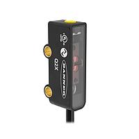 Banner Engineering Q2XKLAF3IR-Q5 Photoelectric Sensors Q2X Series: IR Laser Adjustable Field; Range: 20-3000 mm; Input 10-30 V dc; Output: 1 PNP with IO-Link; 1 PNP Multi-Function I/O; 150 mm (6 in) M12 Pigtail QD