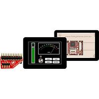 4D Systems gen4-uLCD-35D-CLB-PI Non-Touch 3.5" gen4 LCD pack for Raspberry Pi with gen4-uLCD-35D-CLB, 4D Serial Pi Adaptor + Cable