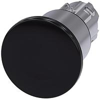 SIEMENS A6X30138991 Mushroom MUSHROOM PUSHBUTTON. 40MM. BLACK