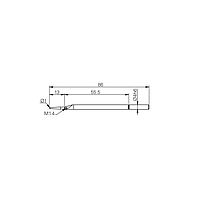 Trimos V-50.12 Measuring Insert Ø 1 mm With Holder (Ø1 mm, 86 mm)