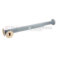 Fairview  FMWCP1029 10 dB WR-137 Directional Waveguide Broadwall Coupler With UG-344/U Round Cover Flange and E-Plane Coupled Port from 5.85 GHz to 8.2 GHz