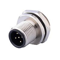 Same Sky (formerly CUI Devices) CDM1214-08A-MT-R16-67 Straight M12 Male Panel mount, Solder Type, Rear Fastened M16*1.5?ACode 8PIN , Screw Copper alloy
