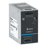 Delta Electronics, Inc. DRF-48V480W3GTA DIN Rail Power Supplies 480W 380-500Vac 48Vdc 10A 3ph Spring Clamp Terminal