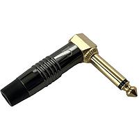 Io Audio Technologies IO-T2MCH-R Phone Connectors Connector, 1/4 Inch, Chrome and Gold, Straight, Mono