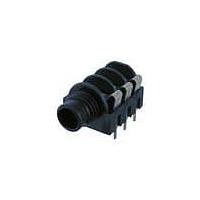 NEUTRIK NMJ6HFD2-AU Phone Connectors 1/4" STERO JCK SWTCH FULL TRD NSE PC HOR