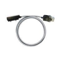 Weidmuller 7789057010 Ribbon Cables / IDC Cables PAC-CTLX-RV12-V1-1M