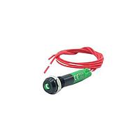 Mallory Sonalert FL1A-6SW-1-G3V Panel Lights LED GRN 6MM NUT 3VAC/DC