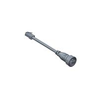 Amphenol LTW RCP5UM-UPG06M-SL7A02 Cat 5e RJ45, Middle Size, 1.5A, Overmolded, Straight