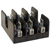 Mersen 20608R Class R Fuse Block,Class R Spring Reinforced,3 Pole,250V,60A,Box Connector