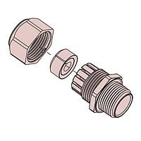 Heyco M4349GBH Cord Grips LTCG M32 GY 8.5MM SPLT W/M9139