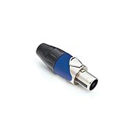 Amphenol Audio SP-2-FN Speaker Connectors 2P Cable Conn Screw Blue/Nickel Metal