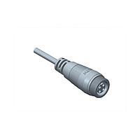 Amphenol LTW 1CC-03AMFM-SL7A10 Sensor Cables / Actuator Cables Ceres, Middle Size, Plastic, 20A, 03 pins, Male Connector, Female Contact, Straight, Screw Thread, Overmolded, Length 10000mm, IP67