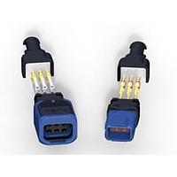Raychem - TE Connectivity YD369-P66-NS300000 Rectangular MIL Spec Connectors 369 6 WAY PLUG 20/22 CONTACTS, SKT