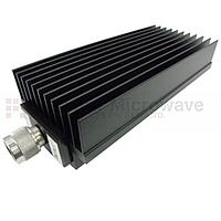 Fairview SA8N250-20 20 dB Fixed Attenuator N Male To N Female Directional Up To 8.5 GHz Rated To 250 Watts With Black Aluminum Heatsink Body
