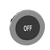 SCHNEIDER ZB4FL235 Button FLUSH BK PROJECT PB HEAD WH MARKED OFF