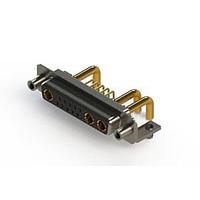 EDAC 630-13W3650-3T5 Mixed Contact D-Sub Connectors Right-angle Power Combo D-Sub Connector