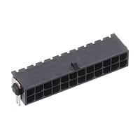 AMP Connectors - TE Connectivity 5-794677-4 Headers 24POS MICRO MNL ASSY R/A,THRU