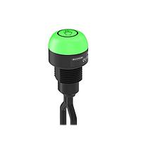 Banner Engineering K30RPT2FGRC Beacons K30 Series EZ-LIGHT: 2-Color Touch Sensor Gen 2 FDA; Touch Light Overrides Job Light; Voltage: 12-30 V dc; Housing: FDA Copolyester; IP67 IP69K; Input: PNP (NC); Colors: Green Red; 2 m (6.5 ft) PVC Cable